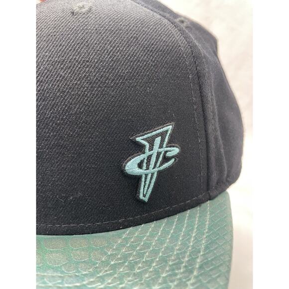 Nike Air Foamposite Gone Fishing Black Penny Snapback Hat Cap 715975-010 New - Picture 2 of 10